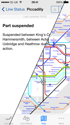 Line Status / Map